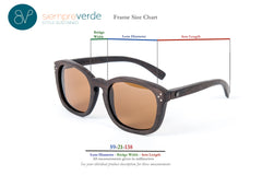Hollywood - Ebony Wood Wayfarer