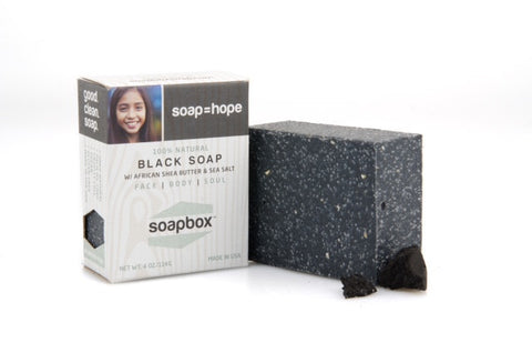 Black All-Natural Bar Soap