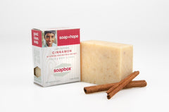 All Natural, Gluten Free Cinnamon Bar Soap by Soapbox Soaps | Impctful.com