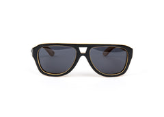 Ocean - Bamboo Wood Aviator Sunglasses