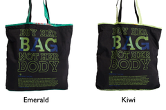 Slogan Zip Tote