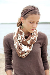 The Broken Infinity Scarf (Brown)