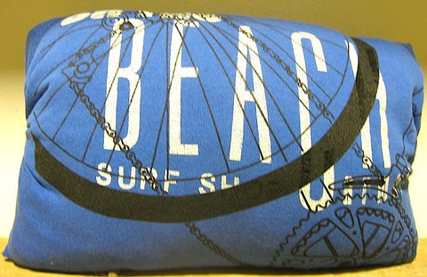 Beach Bum Pillow - Blue