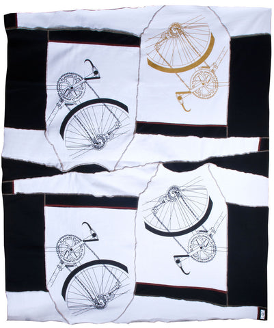 I Like To Ride My Bicycle - White/Black