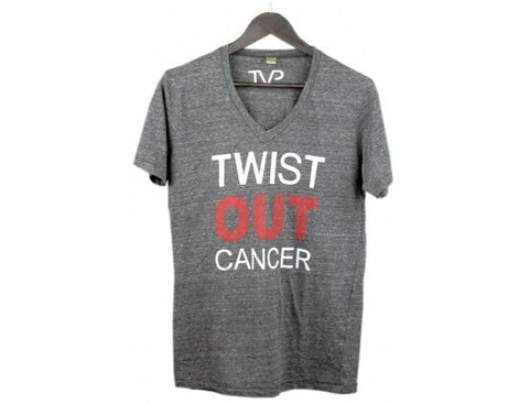 Twist Out Cancer V Neck