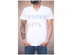 White V Neck - 100% Cotton by Young Love Outfitters | Impctful.com